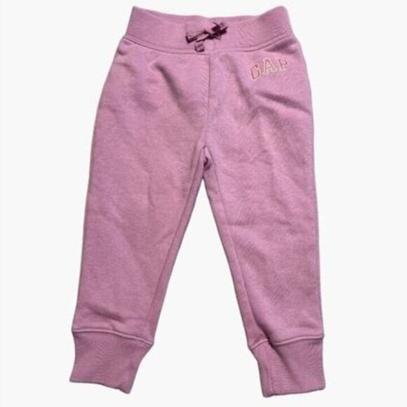 GAP SweatPants Girls Size 2 Purple with Pink Logo 2 available twins mult… - Picture 1 of 5